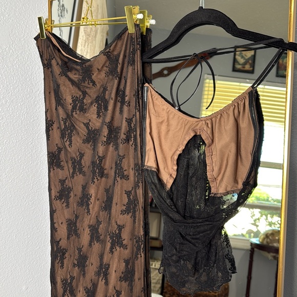 Tiger Mist Karolina Black Lace Set - Picture 8 of 8